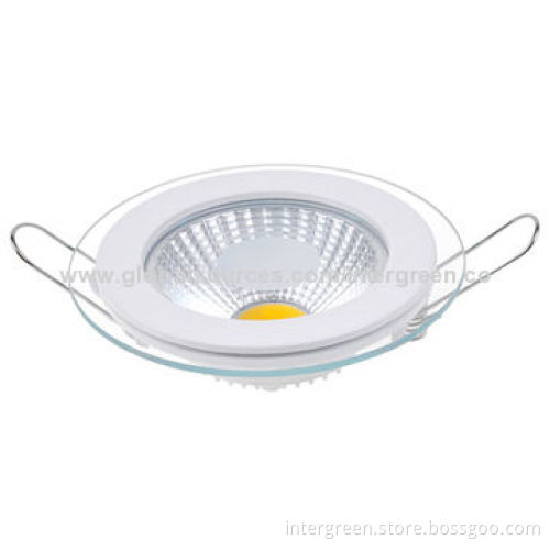 LED COB Round 15W Glass Downlight, -20 to +40°C Operating Temperature